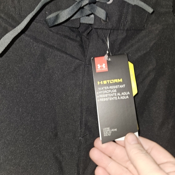 Under Armour Mens Water Resistant X Storm Black Shorts Size 40 - Picture 5 of 11